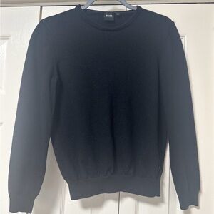Boss Women's Black Crewneck Sweater A55